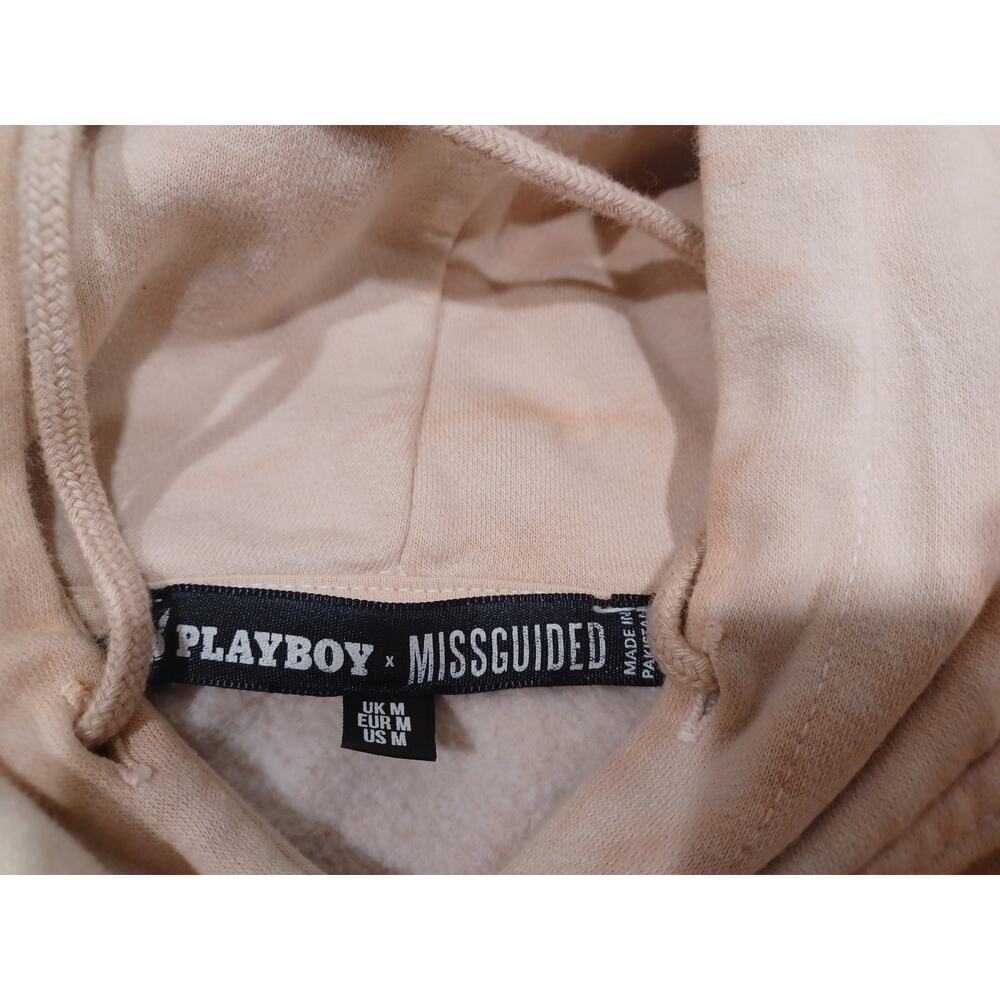 Playboy x Missguided Hoodie Pink Size M Pullover